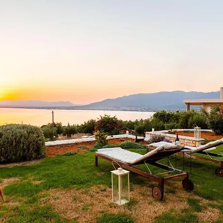 Villa Sunset Paradise - Verga's Utimate Seaview Getaway Mikrá Mandínia