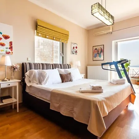 Sunset Paradise - Verga's Utimate Seaview Getaway Villa Mikrá Mandínia