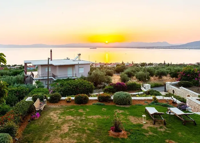 וילה Sunset Paradise - Verga's Utimate Seaview Getaway