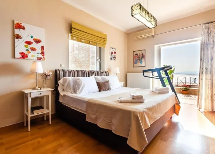 Sunset Paradise - Verga's Utimate Seaview Getaway וילה Mikrá Mandínia