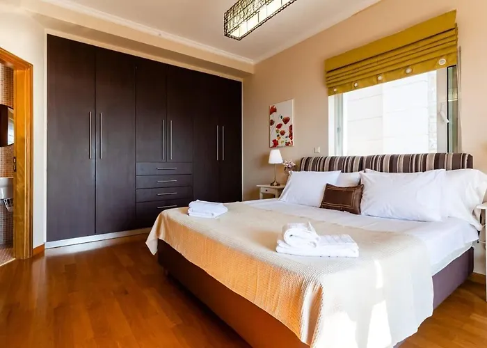 וילה Sunset Paradise - Verga's Utimate Seaview Getaway Mikrá Mandínia