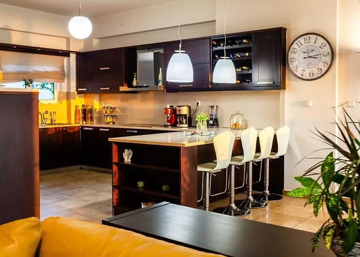 וילה Sunset Paradise - Verga's Utimate Seaview Getaway Mikrá Mandínia